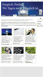 Mobile Screenshot of bergisch-findig.de