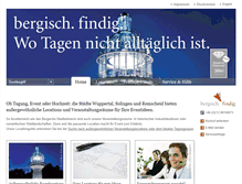 Tablet Screenshot of bergisch-findig.de